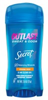 Secret Deodorant Outlast 2.6oz Clear Gel Hygienic Fresh (24814)<br><br><br>Case Pack Info: 12 Units