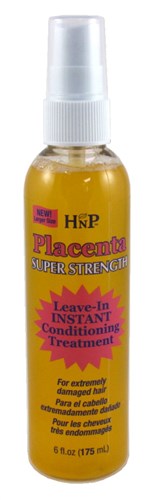 Hask Placenta Leave-In Cond. Treatment Super Strength 6oz (25455)<br><br><span style="color:#FF0101"><b>12 or More=Unit Price $3.23</b></span style><br>Case Pack Info: 6 Units