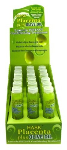 Hask Vials Placenta Olive Oil+ Leave-In (18 Pieces) Display (25458)<br><span style="color:#FF0101">(ON SPECIAL 12% OFF)</span style><br><span style="color:#FF0101"><b>1 or More=Special Unit Price $18.06</b></span style><br>Case Pack Info: 6 Units