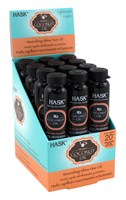 Hask Vials Coconut Oil Nourish Shine Hair Oil (12 Pieces) Display (25507)<br><br><br>Case Pack Info: 2 Units