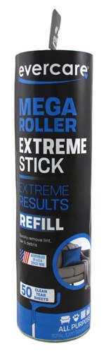 Evercare Extreme Stick Roller Refill 50 Sheets 10Inches Wide (25978)<br><br><span style="color:#FF0101"><b>12 or More=Unit Price $9.80</b></span style><br>Case Pack Info: 3 Units