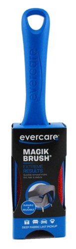 Evercare Magik Brush (2 Sided Lint Pic-Up Brush) (25990)<br><br><span style="color:#FF0101"><b>12 or More=Unit Price $3.90</b></span style><br>Case Pack Info: 6 Units