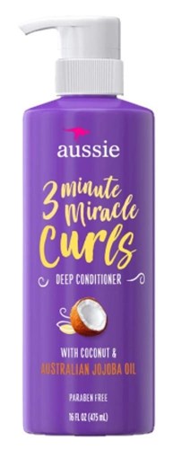 Aussie 3 Minute Miracle Curls Deep Conditioner 16oz Pump (26028)<br><br><br>Case Pack Info: 6 Units