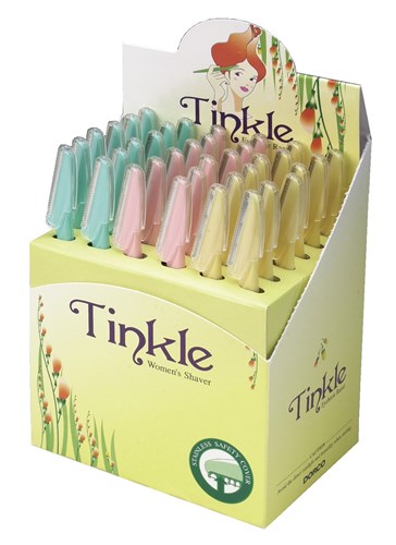 Tinkle Womens Shaver (36 Pieces) (26231)<br><br><br>Case Pack Info: 24 Units