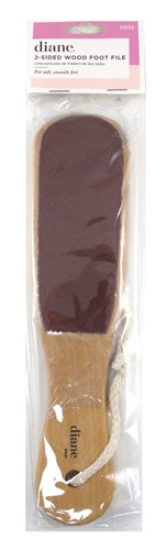 Diane 2-Sided Foot File Wood 10Inch (26324)<br><br><span style="color:#FF0101"><b>12 or More=Unit Price $3.76</b></span style><br>Case Pack Info: 48 Units