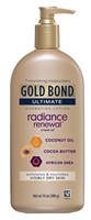 Gold Bond Ultimate Radiance Renewal Lotion 14oz Pump (26476)<br><br><span style="color:#FF0101"><b>12 or More=Unit Price $9.98</b></span style><br>Case Pack Info: 24 Units