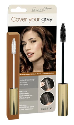 Cover Your Gray Brush In Med Brown (27460)<br><br><span style="color:#FF0101"><b>12 or More=Unit Price $2.59</b></span style><br>Case Pack Info: 36 Units