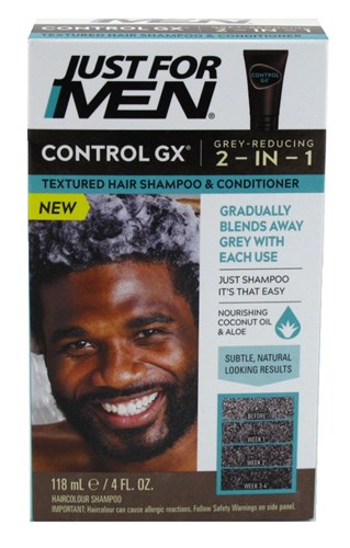 Just For Men Control Gx 4oz 2-In-1 Textured Shampoo & Cond (28207)<br><br><br>Case Pack Info: 12 Units