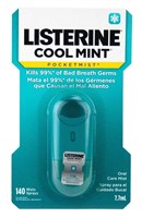 Listerine Pocketmist Spray Cool Mint 7.7Ml (6 Pieces) (28782)<br><br><br>Case Pack Info: 6 Units