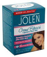 Jolen 1.2oz Creme Bleach Mild Sensitive Plus Aloe Vera (28810)<br><br><span style="color:#FF0101"><b>12 or More=Unit Price $5.03</b></span style><br>Case Pack Info: 144 Units