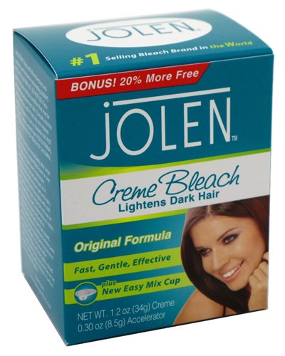 Jolen 1.2oz Creme Bleach Orig Lightens Excess Dark Hair (28815)<br><br><span style="color:#FF0101"><b>12 or More=Unit Price $5.03</b></span style><br>Case Pack Info: 144 Units