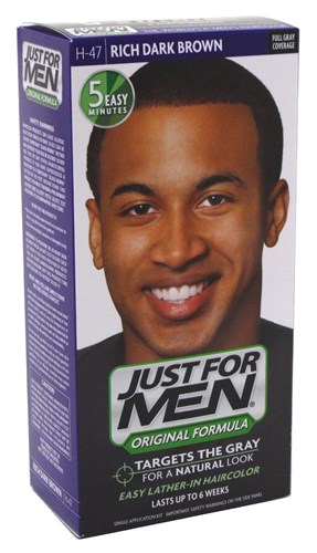 Just For Men Shampoo In #H-47 Haircolor Rich Dark Brown (28953)<br><br><br>Case Pack Info: 12 Units