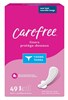 Carefree Thong Regular 49 Count Unscented Liner (29611)<br><br><br>Case Pack Info: 12 Units