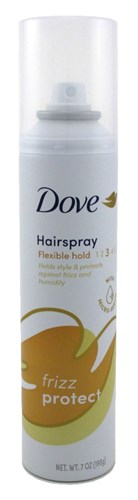 Dove Hairspray Flexible Hold 7oz Frizz Protect (29717)<br><br><br>Case Pack Info: 12 Units