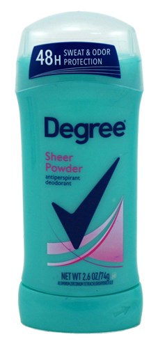 Degree Deodorant 2.6oz Womens Sheer Powder (29938)<br><br><br>Case Pack Info: 12 Units