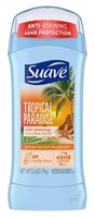 Suave Deodorant 2.6oz 48Hr Tropical Paradise Invis Solid (29944)<br><br><br>Case Pack Info: 12 Units