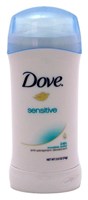 Dove Deodorant 2.6oz Invisible Solid Sensitive Skin (29953)<br><br><br>Case Pack Info: 12 Units