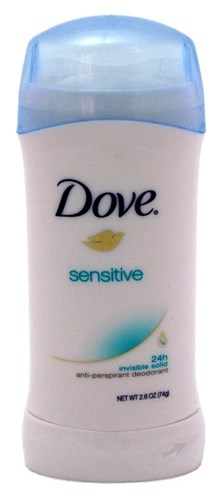 Dove Deodorant 2.6oz Invisible Solid Sensitive Skin (29953)<br><br><br>Case Pack Info: 12 Units