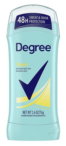 Degree Deodorant 2.6oz Womens Fresh Invisible Solid (29960)<br><br><br>Case Pack Info: 12 Units