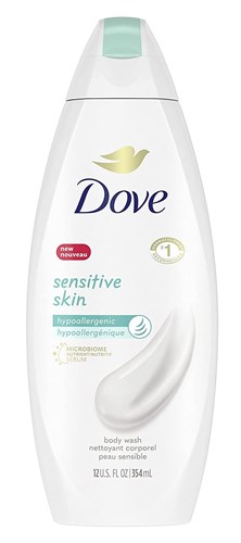 Dove Body Wash 12oz Sensitive Skin Hypoallergenic (29979)<br><br><br>Case Pack Info: 6 Units