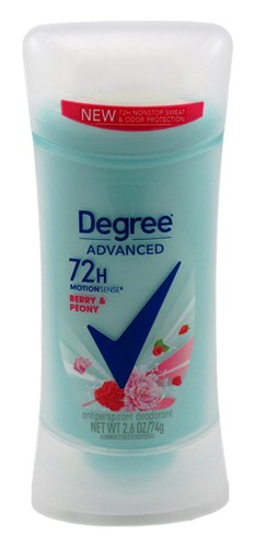 Degree Deodorant 2.6oz Womens Motion Sense Berry & Peony (30004)<br><br><br>Case Pack Info: 12 Units