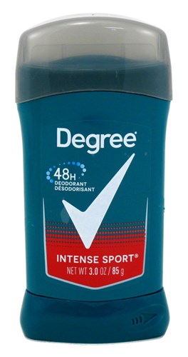 Degree Deodorant 3oz Mens 48 Hour Intense Sport (30008)<br><br><br>Case Pack Info: 12 Units