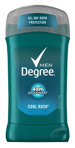Degree Deodorant 3oz Mens 48 Hour Cool Rush (30012)<br><br><br>Case Pack Info: 12 Units