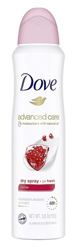 Dove Deodorant 3.8oz Dry Spray Revive Anti-Perspirant (30034)<br><br><br>Case Pack Info: 12 Units