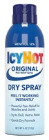 Icy Hot Original Dry Spray 4oz (30299)<br><br><span style="color:#FF0101"><b>12 or More=Unit Price $7.57</b></span style><br>Case Pack Info: 12 Units