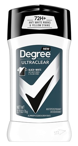 Degree Deodorant 2.7oz Mens Ultra Clear Black And White (30305)<br><br><br>Case Pack Info: 12 Units