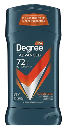 Degree Deodorant 2.7oz Mens Adventure (30320)<br><br><br>Case Pack Info: 12 Units