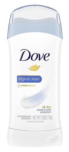 Dove Deodorant 2.6oz Original Clean All Day Protection (30325)<br><br><br>Case Pack Info: 12 Units