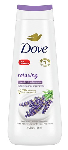 Dove Body Wash Lavender Oil & Chamomile Relaxing 20oz (30329)<br><br><br>Case Pack Info: 4 Units