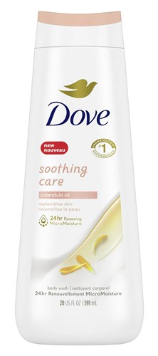 Dove Body Wash Soothing Care Calendula Oil 20oz (30331)<br><br><br>Case Pack Info: 4 Units