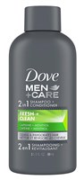 Dove 2oz Mens 2 In 1 Shampoo + Conditioner Fresh Clean (12 Pieces) (30337)<br><br><br>Case Pack Info: 1 Unit