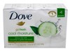Dove Bar Soap Go Fresh Cool Moisture 3.75oz 4 Count (30349)<br><br><br>Case Pack Info: 18 Units