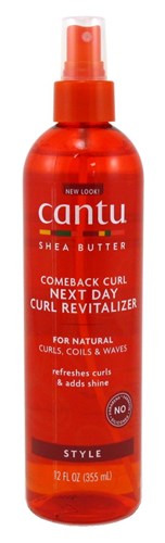Cantu Shea Butter Comeback Curl Revitalizer 12oz Pump (30699)<br><br><br>Case Pack Info: 12 Units