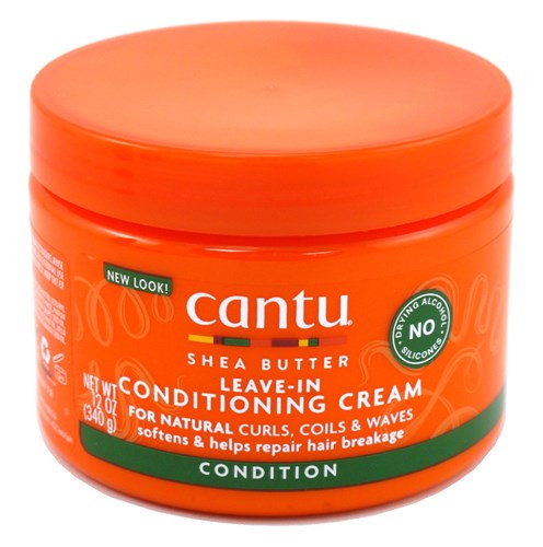 Cantu Shea Butter Leave-In Conditioner Cream Jar 12oz (30708)<br><br><br>Case Pack Info: 12 Units