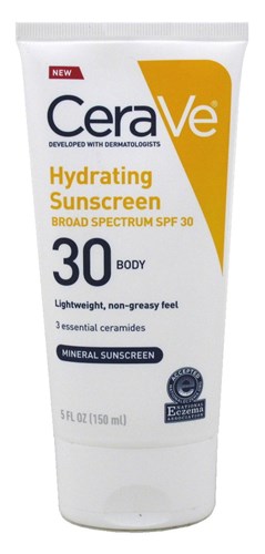 Cerave Sunscreen Hydrating Spf#30 Body 5oz (31230)<br><br><br>Case Pack Info: 24 Units