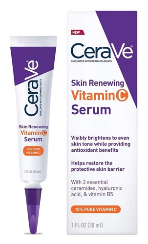 Cerave Skin Renewing Vitamin C Serum 1oz (31251)<br><br><br>Case Pack Info: 24 Units