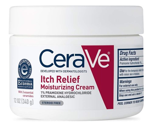 Cerave Itch Relief Cream Moisturizing 12oz Jar (31253)<br><br><br>Case Pack Info: 12 Units