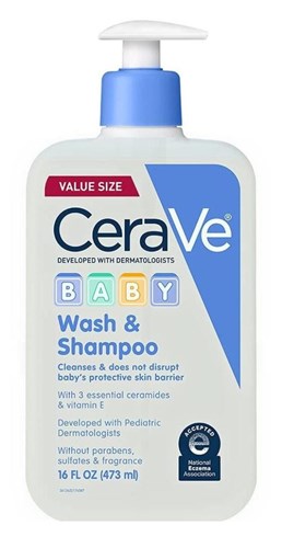 Cerave Baby Wash And Shampoo 16oz Pump (31258)<br><br><br>Case Pack Info: 12 Units