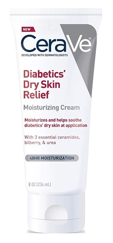 Cerave Diabetics Dry Skin Relief Moisturizing Cream 8oz (31267)<br><br><br>Case Pack Info: 24 Units