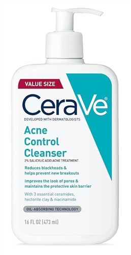 Cerave Acne Control Cleanser 16oz Pump Value Size (31275)<br><br><br>Case Pack Info: 12 Units