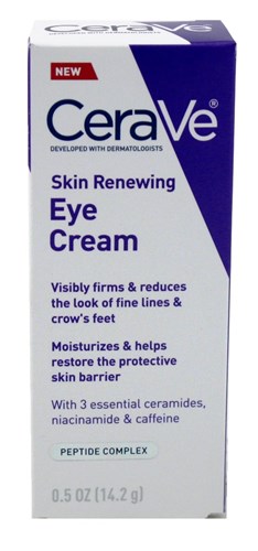 Cerave Skin Renewing Eye Cream 0.5oz (31287)<br><br><br>Case Pack Info: 12 Units