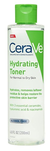 Cerave Hydrating Toner Normal To Dry Skin 6.8oz (31297)<br><br><br>Case Pack Info: 12 Units
