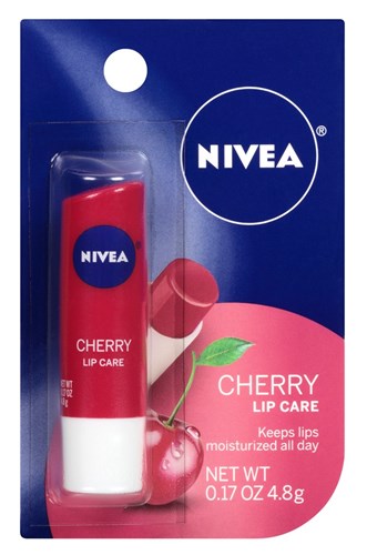 Nivea Lip Care Cherry 0.17oz (6 Pieces) Display (31304)<br><br><br>Case Pack Info: 8 Units