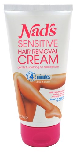 Nads Hair Removal Cream Sensitive 5.1oz Tube (31392)<br><br><span style="color:#FF0101"><b>12 or More=Unit Price $5.15</b></span style><br>Case Pack Info: 6 Units