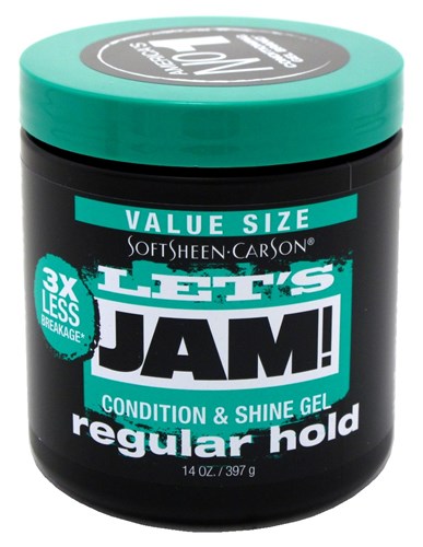 Lets Jam Condition & Shine Gel Regular Hold 14oz Jar (31480)<br><br><br>Case Pack Info: 6 Units