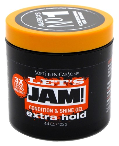 Lets Jam Condition & Shine Gel Extra Hold 4.4oz Jar (31485)<br><br><br>Case Pack Info: 6 Units